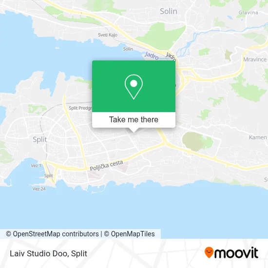 Laiv Studio Doo map