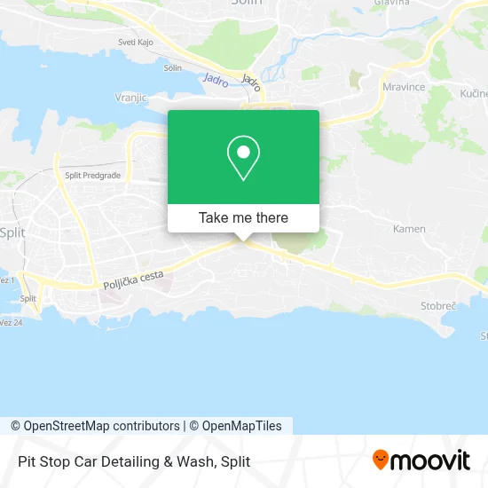 Pit Stop Car Detailing & Wash map