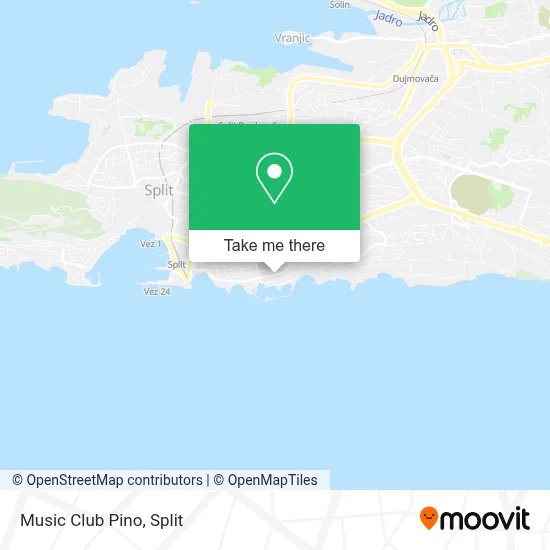 Music Club Pino map