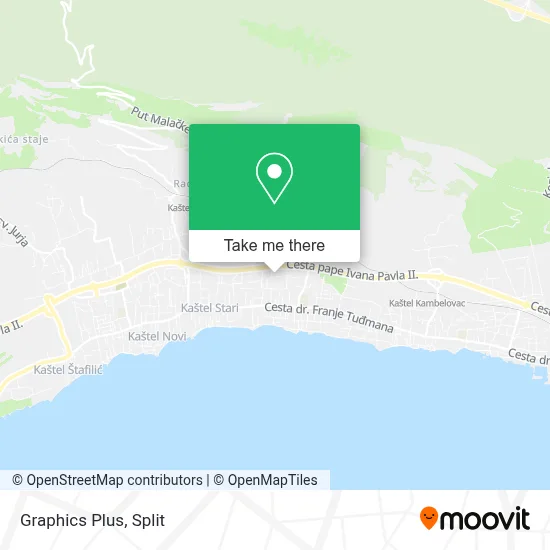 Graphics Plus map
