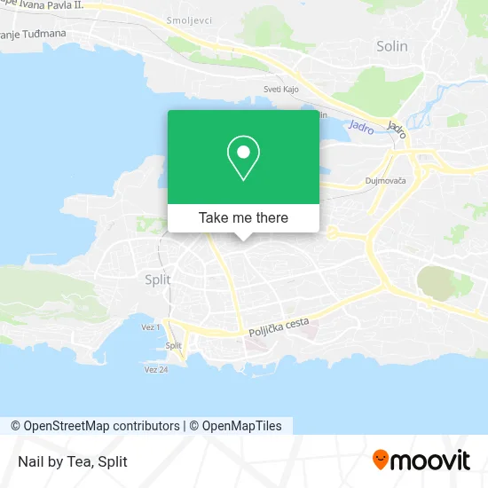 Nail by Tea map