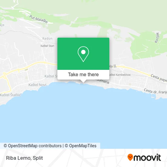 Riba Lemo map