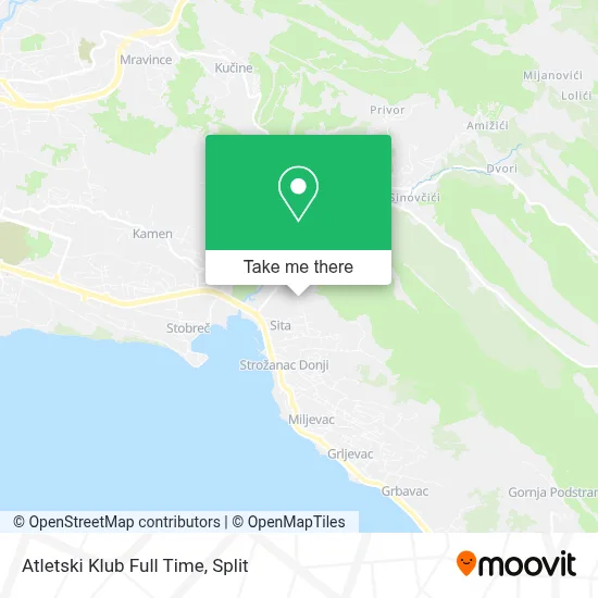 Atletski Klub Full Time map