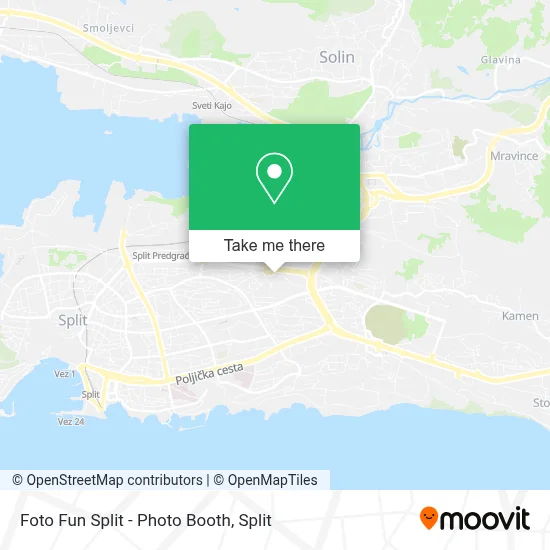 Foto Fun Split - Photo Booth map