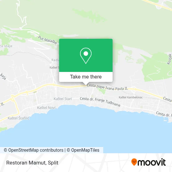 Restoran Mamut map