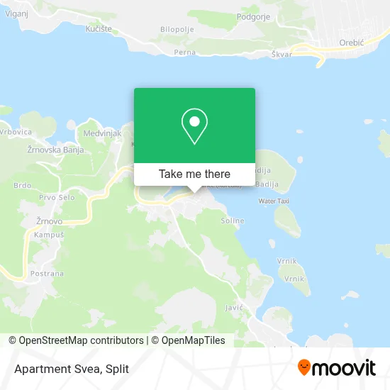 Apartment Svea map