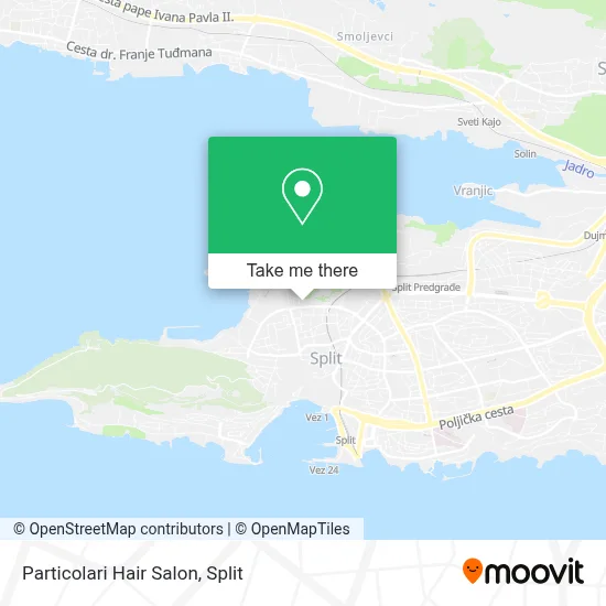 Particolari Hair Salon map