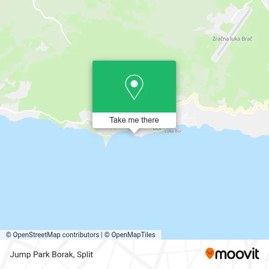 Jump Park Borak map