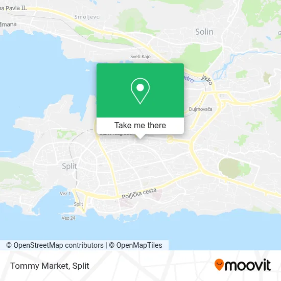Tommy Market map