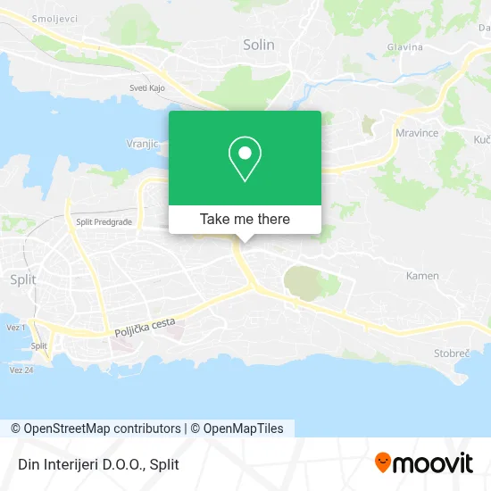 Din Interijeri D.O.O. map