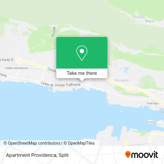 Apartment Providenca map