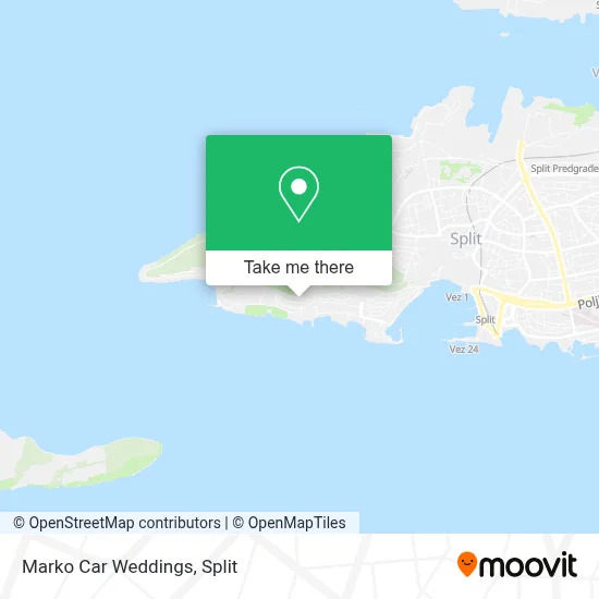 Marko Car Weddings map