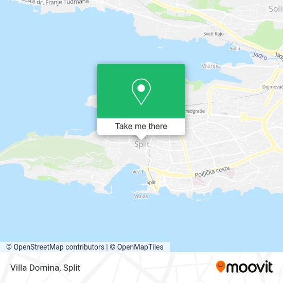 Villa Domina map