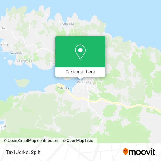 Taxi Jerko map