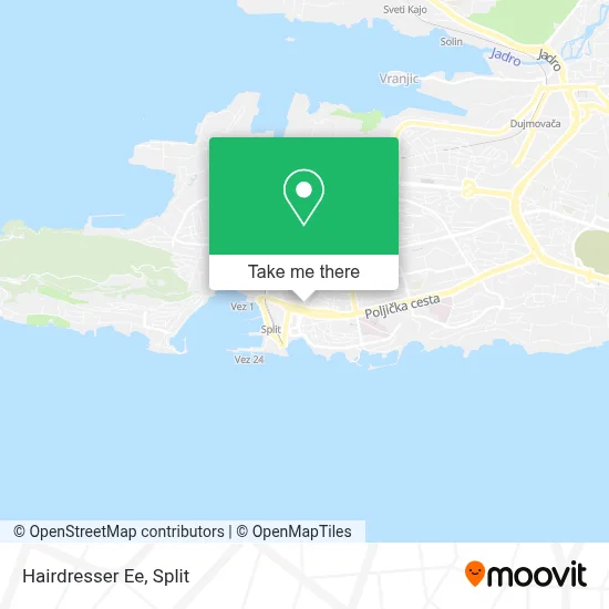 Hairdresser Ee map
