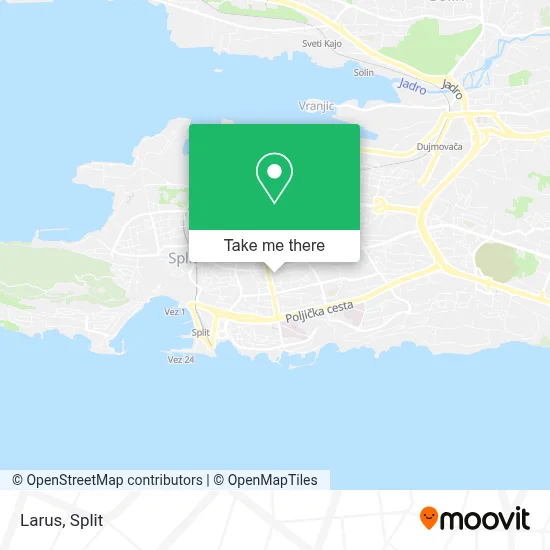 Larus map