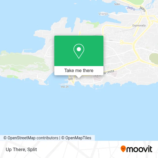 Up There map