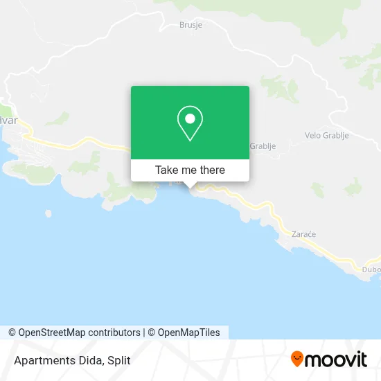 Apartments Dida map