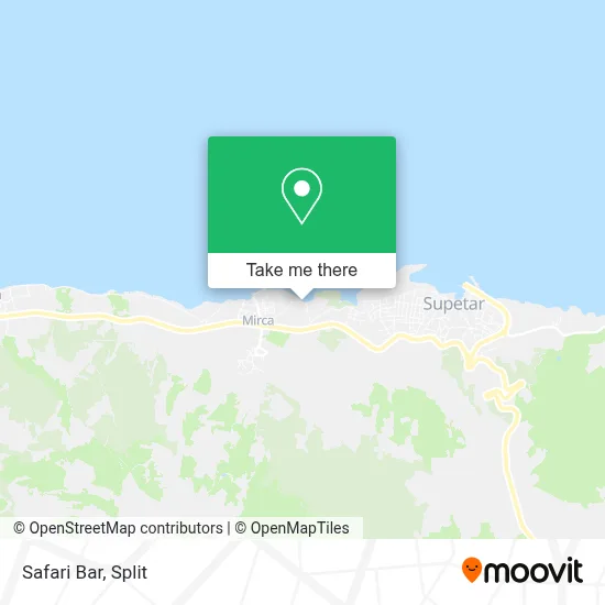 Safari Bar map