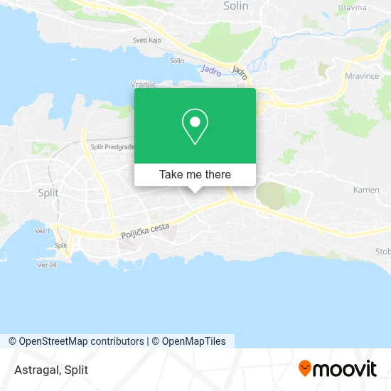 Astragal map