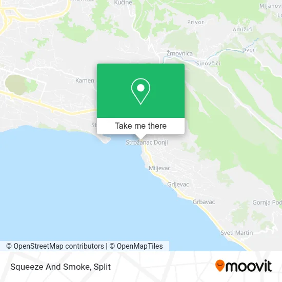 Squeeze And Smoke map