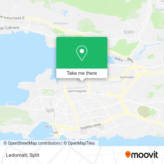 Ledomati map