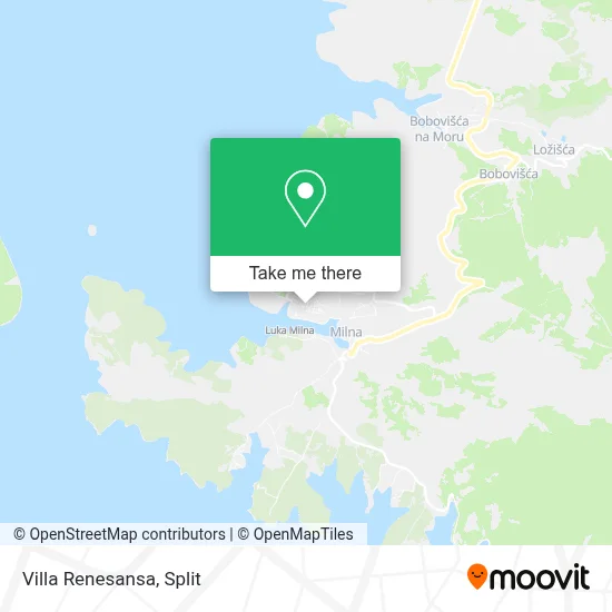 Villa Renesansa map