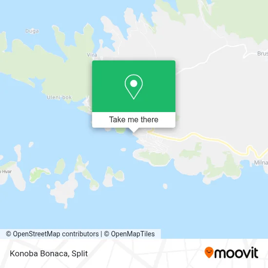 Konoba Bonaca map