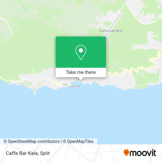 Caffe Bar Kala map