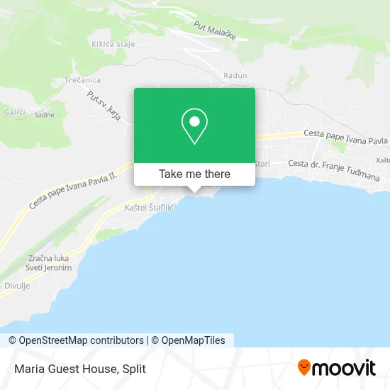 Maria Guest House map