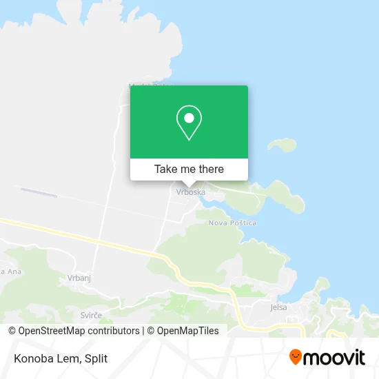 Konoba Lem map