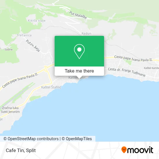 Cafe Tin map