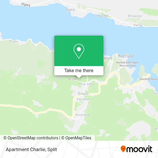 Apartment Charlie map