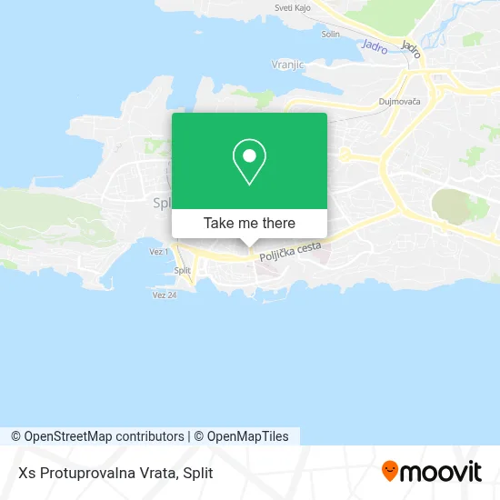 Xs Protuprovalna Vrata map