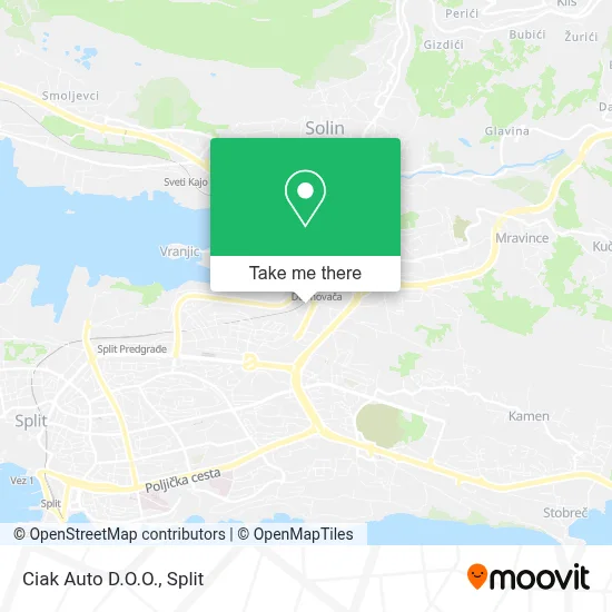 Ciak Auto D.O.O. map