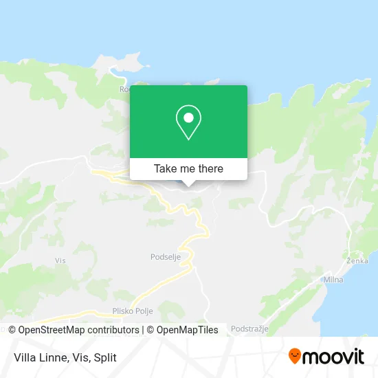 Villa Linne, Vis map