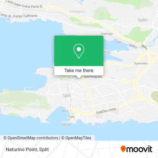 Naturino Point map