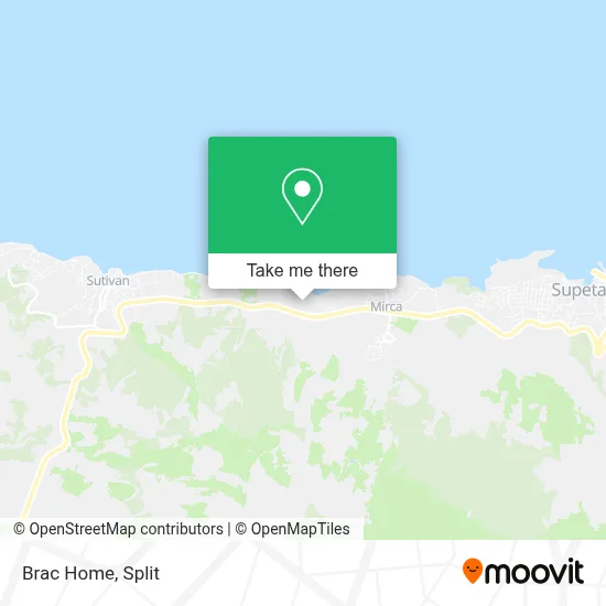 Brac Home map