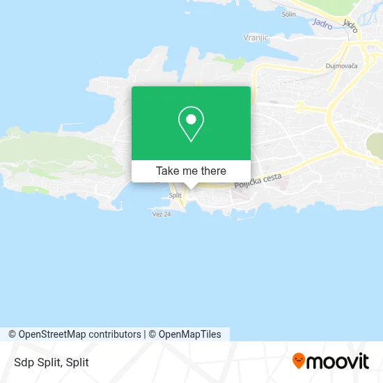 Sdp Split map