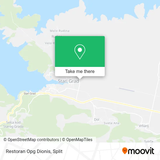 Restoran Opg Dionis map