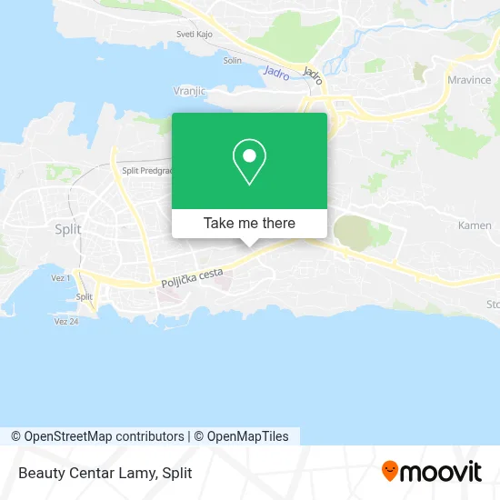 Beauty Centar Lamy map