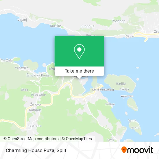 Charming House Ruža map