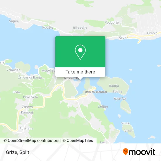 Griže map