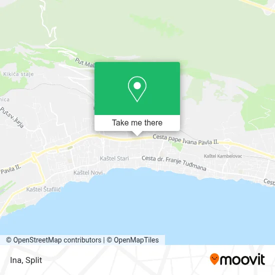 Ina map