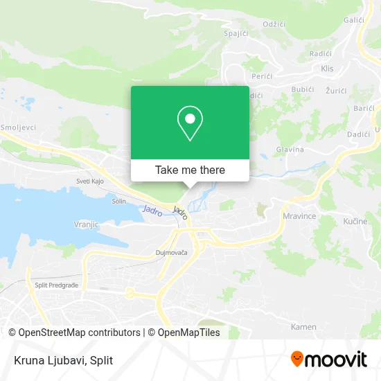 Kruna Ljubavi map