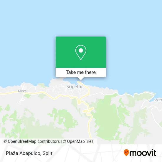 Plaža Acapulco map