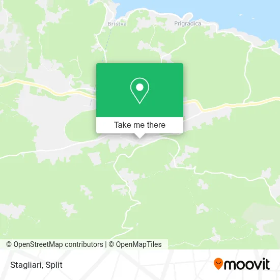 Stagliari map