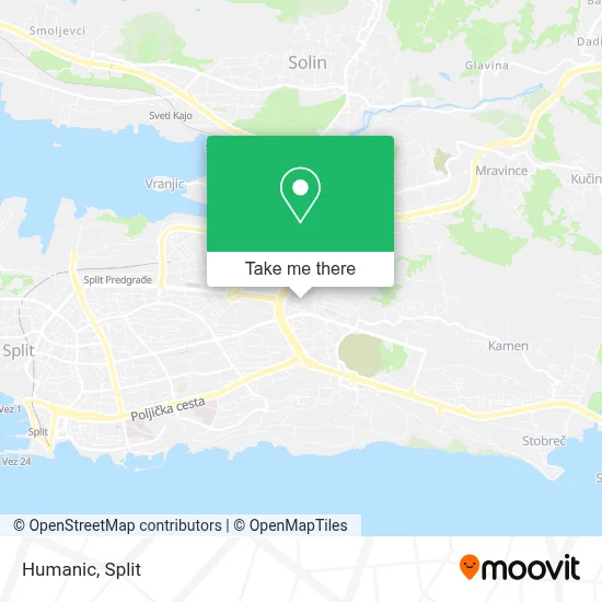 Humanic map