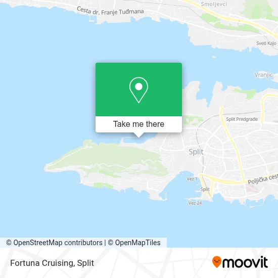 Fortuna Cruising map