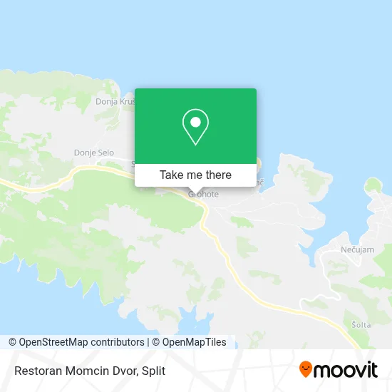 Restoran Momcin Dvor map